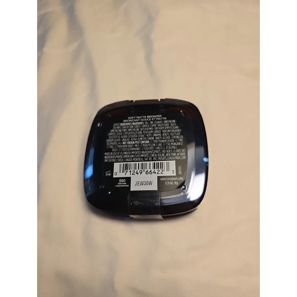 Loreal Infallible LOT OF 3 24-Hour Fresh Wear Soft Matte Bronzer ‎ 550 Deep Dark